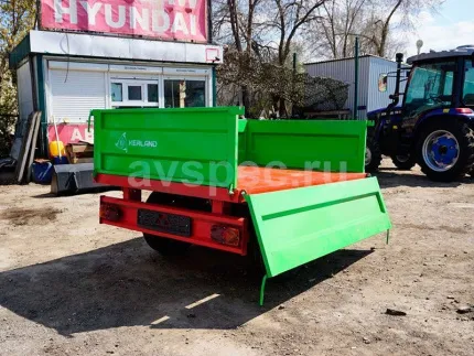Прицеп Kerland П-3210 с ПСМ к трактору (самосвальный)