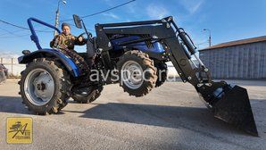Трактор Lovol TE 354 HT с фронтальным погрузчиком TZR